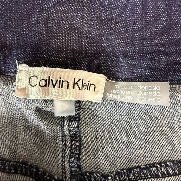 Calvin Klein Dark Blue Mini Skirt - Picture 4 of 9